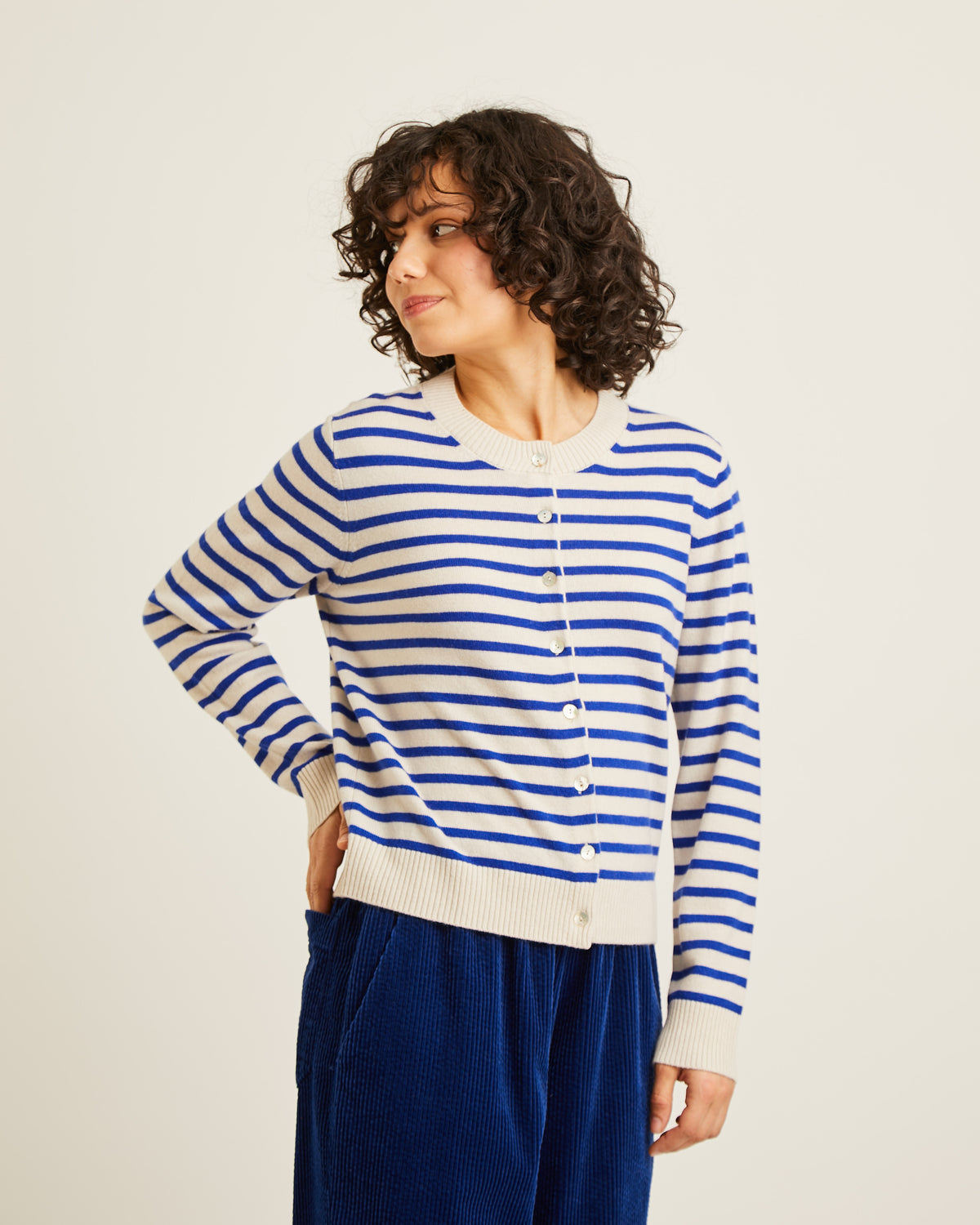 cardigan en laine et cachemire JADEN