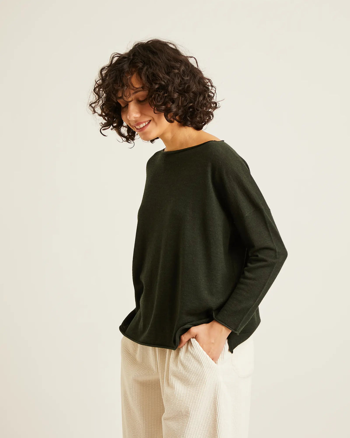 pantalon en corduroy CHARLIE
