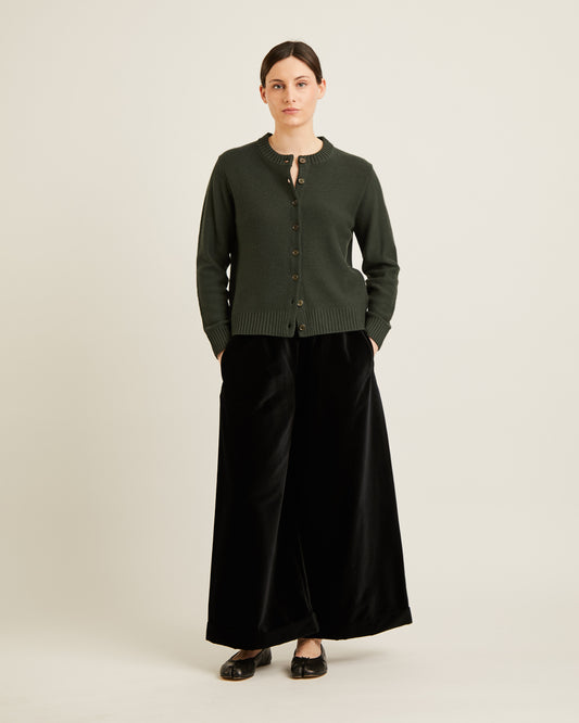 BRITT wool and cashmere cardigan