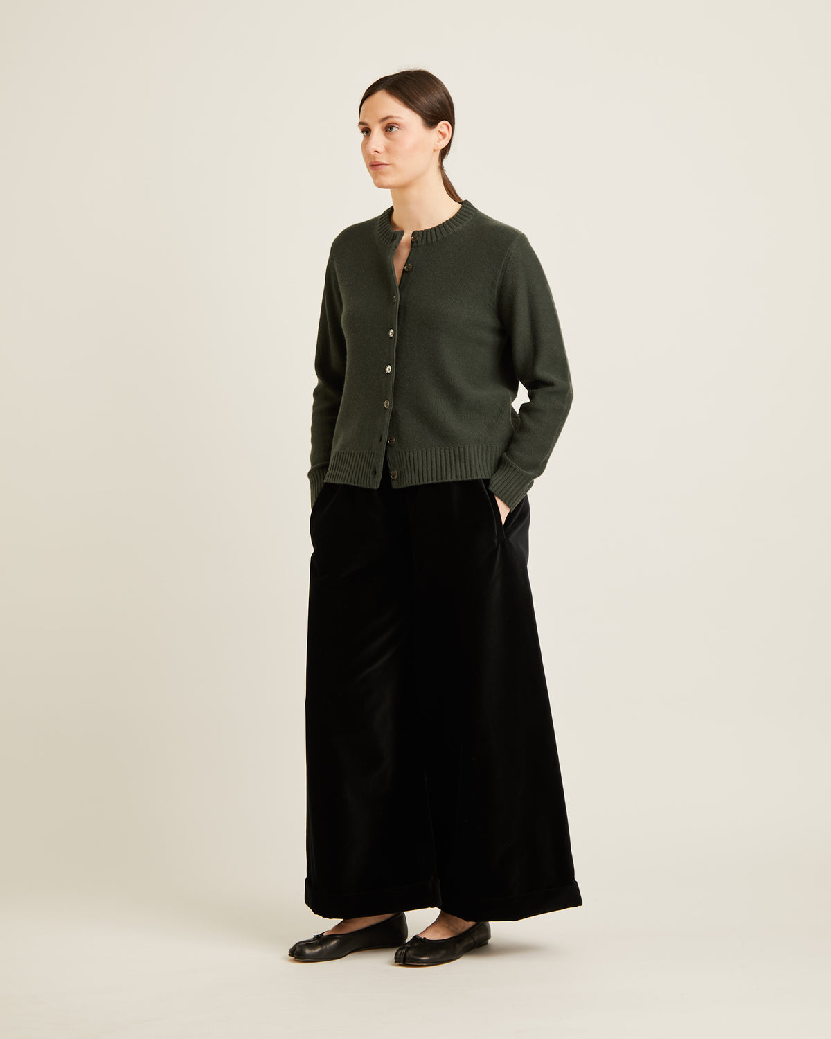 cardigan en laine et cachemire BRITT