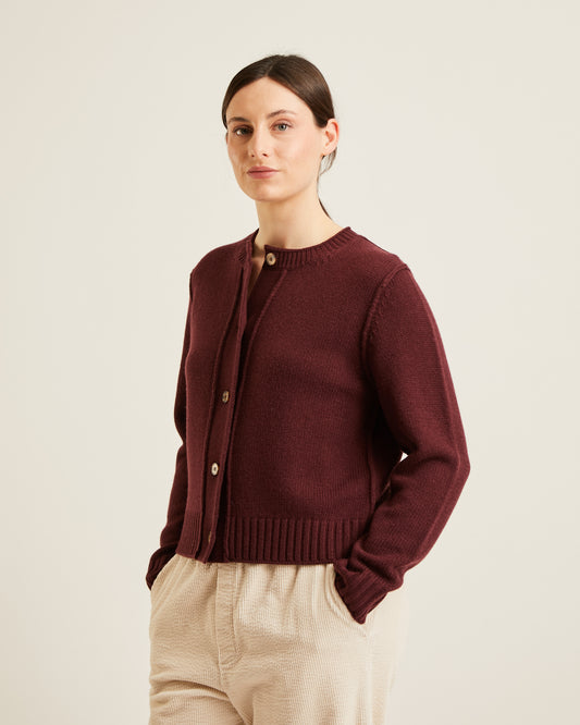 cardigan en laine et cachemire LUNE