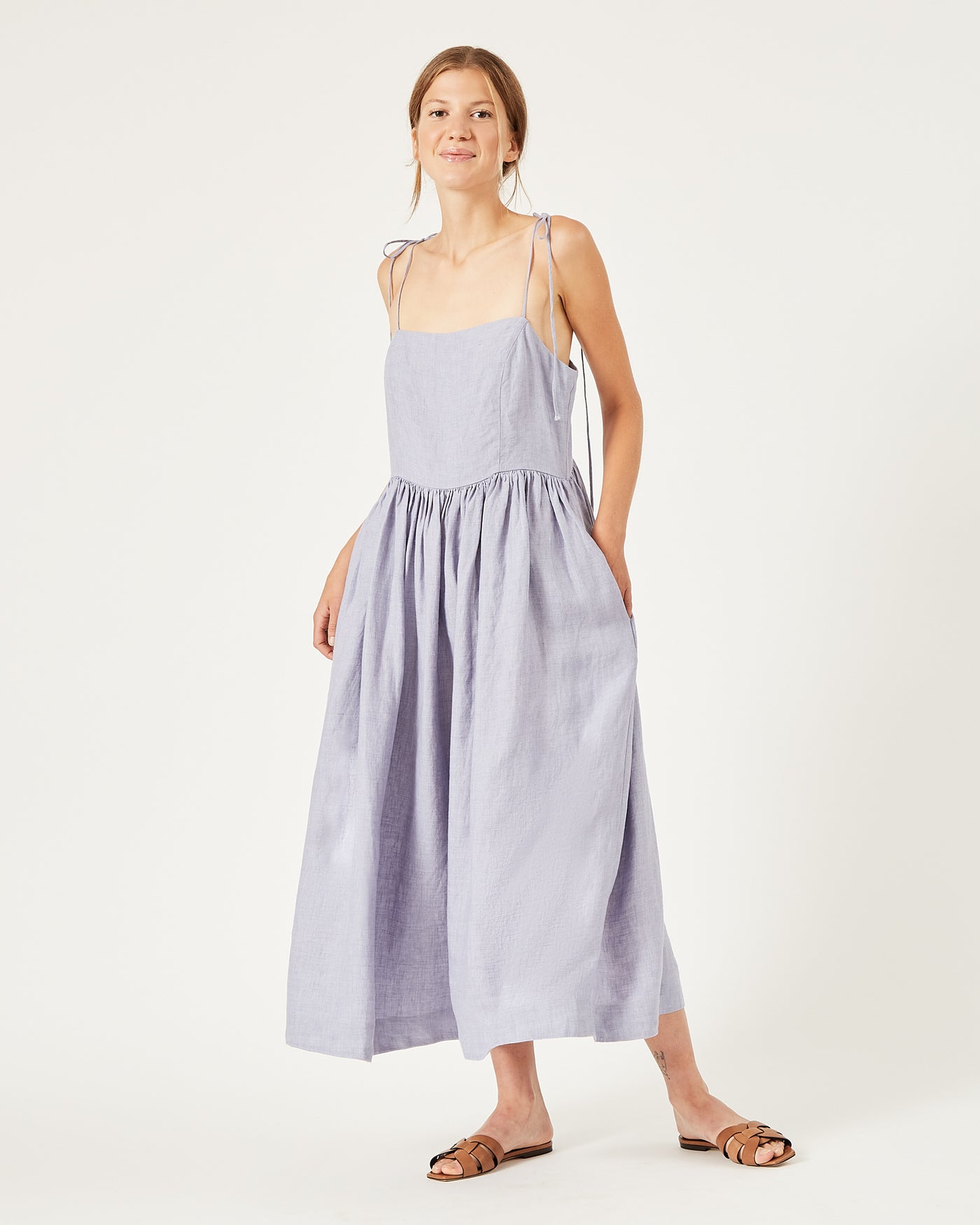 robe en lin CELIA