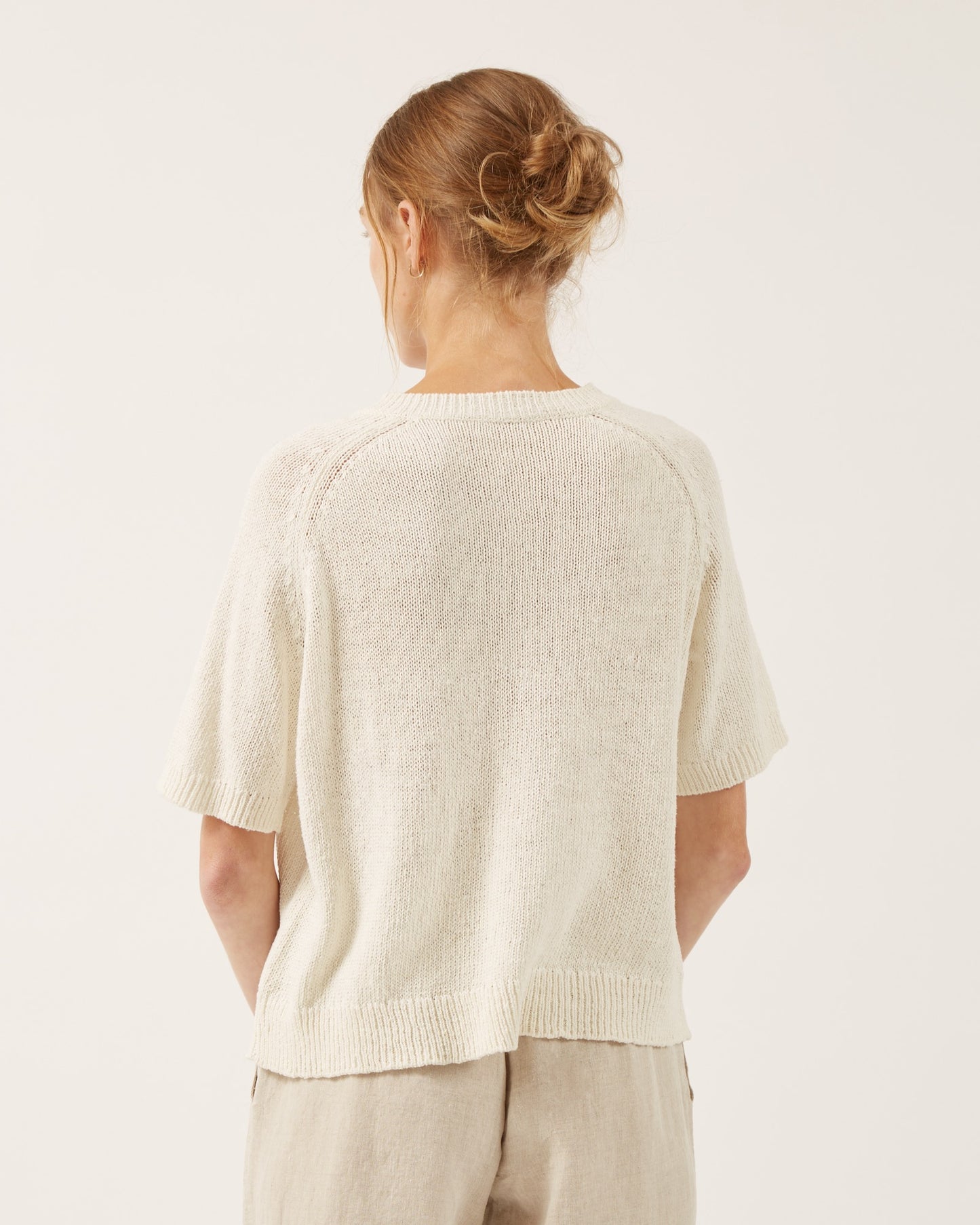 ANIA silk and cotton cardigan