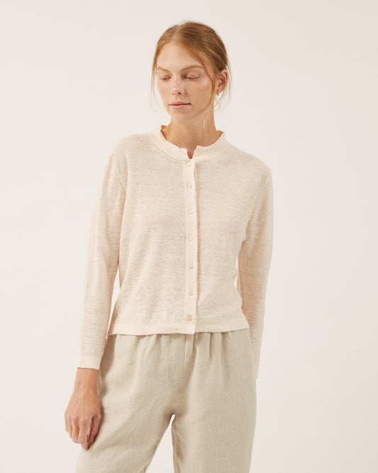 COLINE linen cardigan