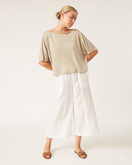 DOMI pants in linen twill