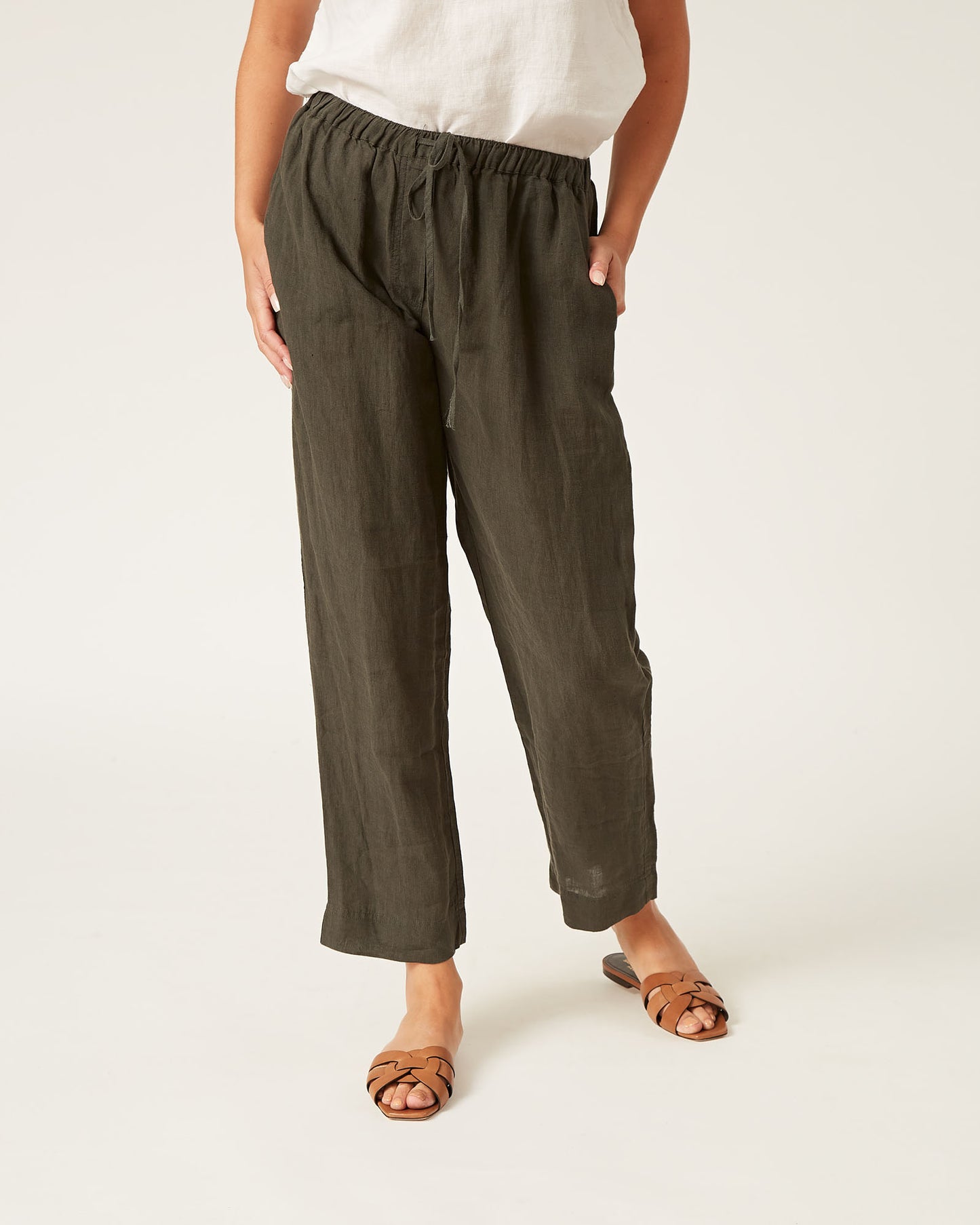 pantalon en lin ALLEN