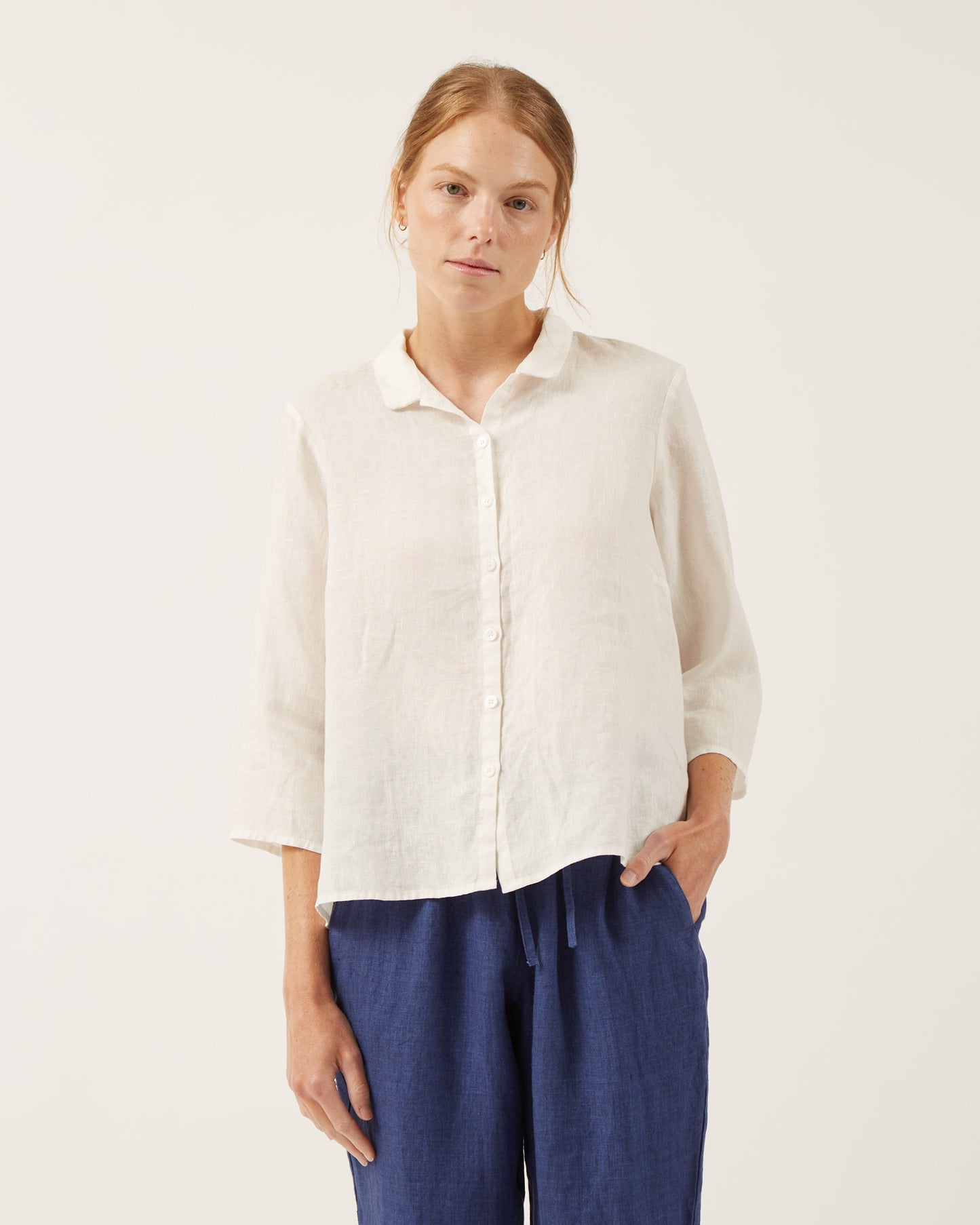 blouse PIPPA en lin lavé