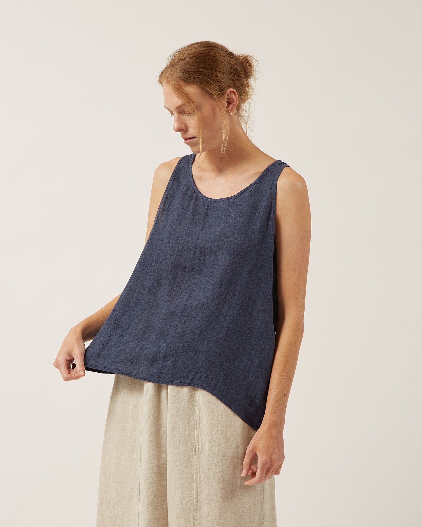 SOLEIL linen top