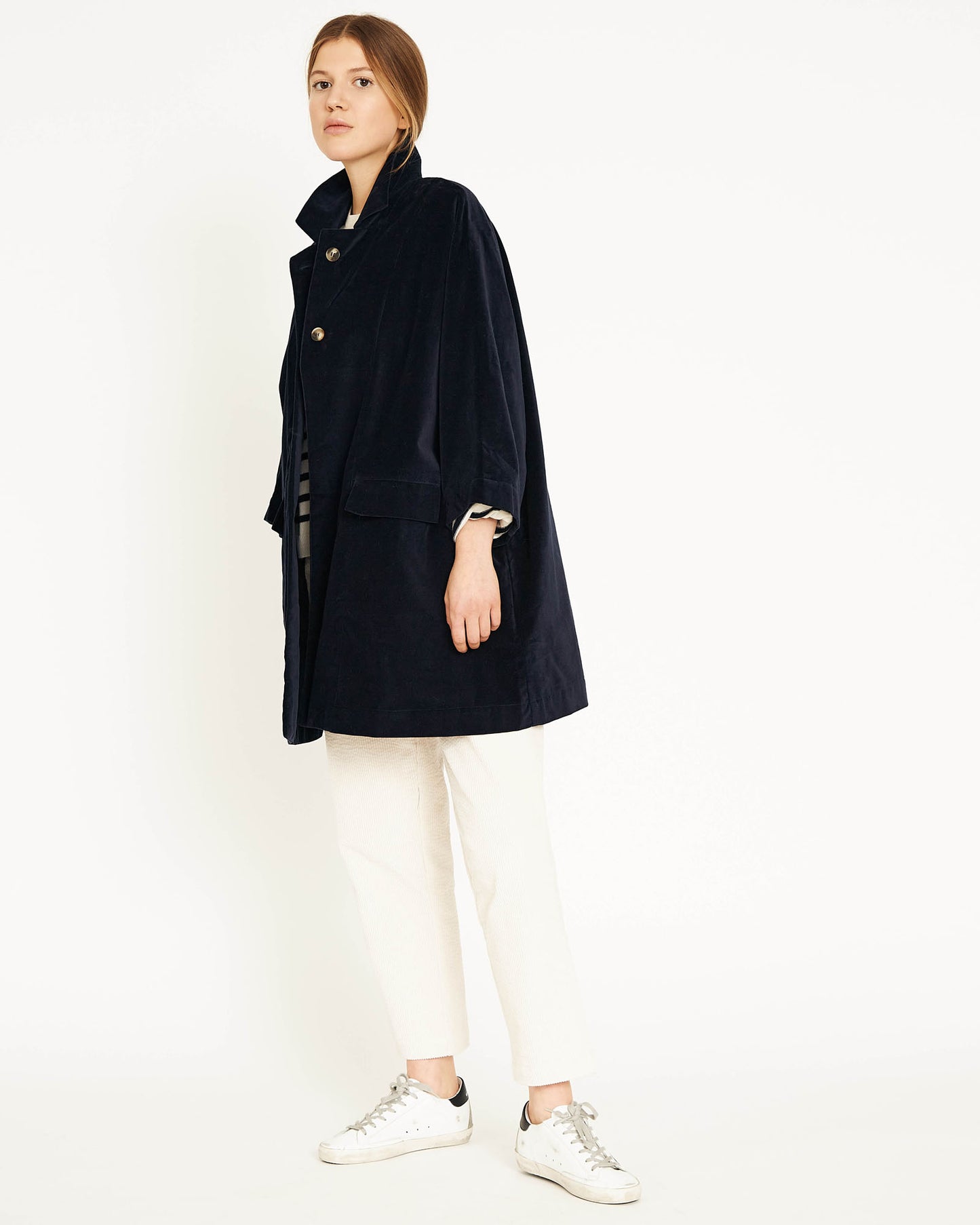 Manteau en velours SLOANE