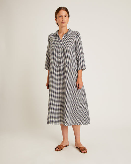 robe en lin lavé DAPHNE
