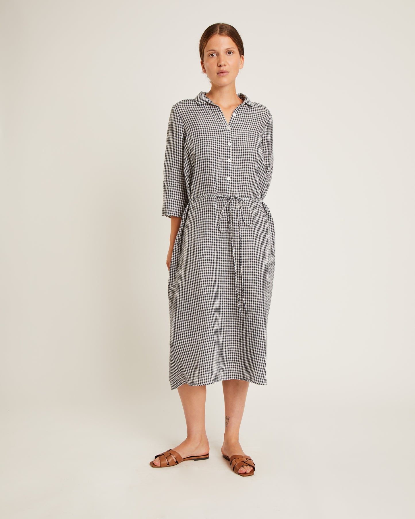 robe en lin lavé DAPHNE