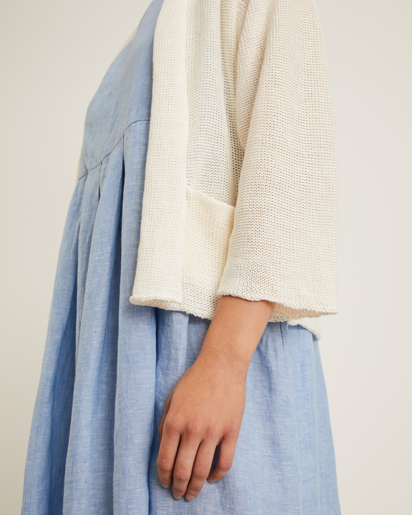 cardigan en lin à poches SENNA