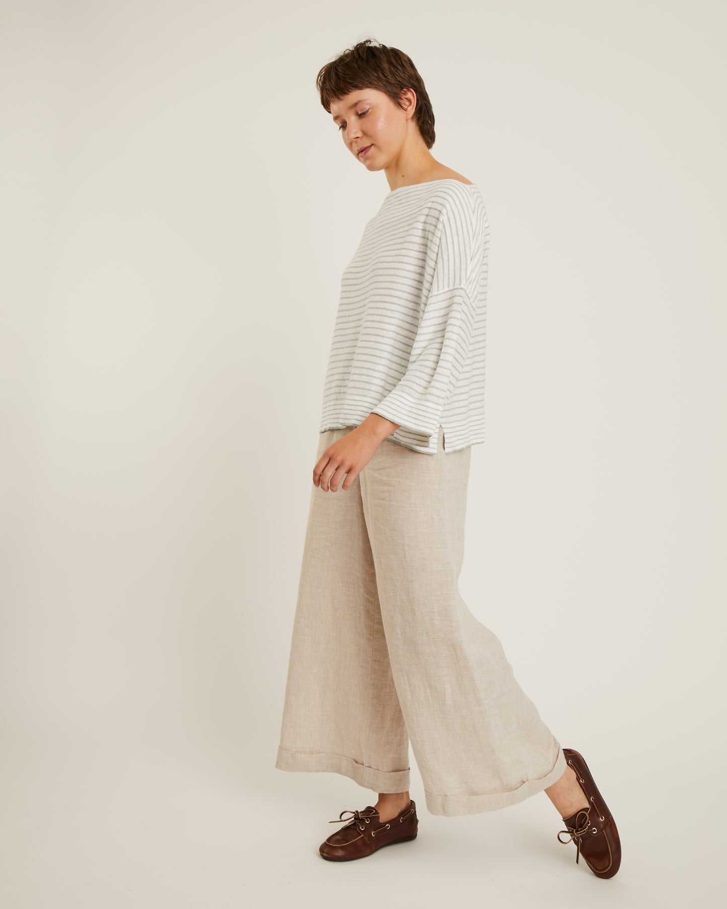 linen trousers LEA