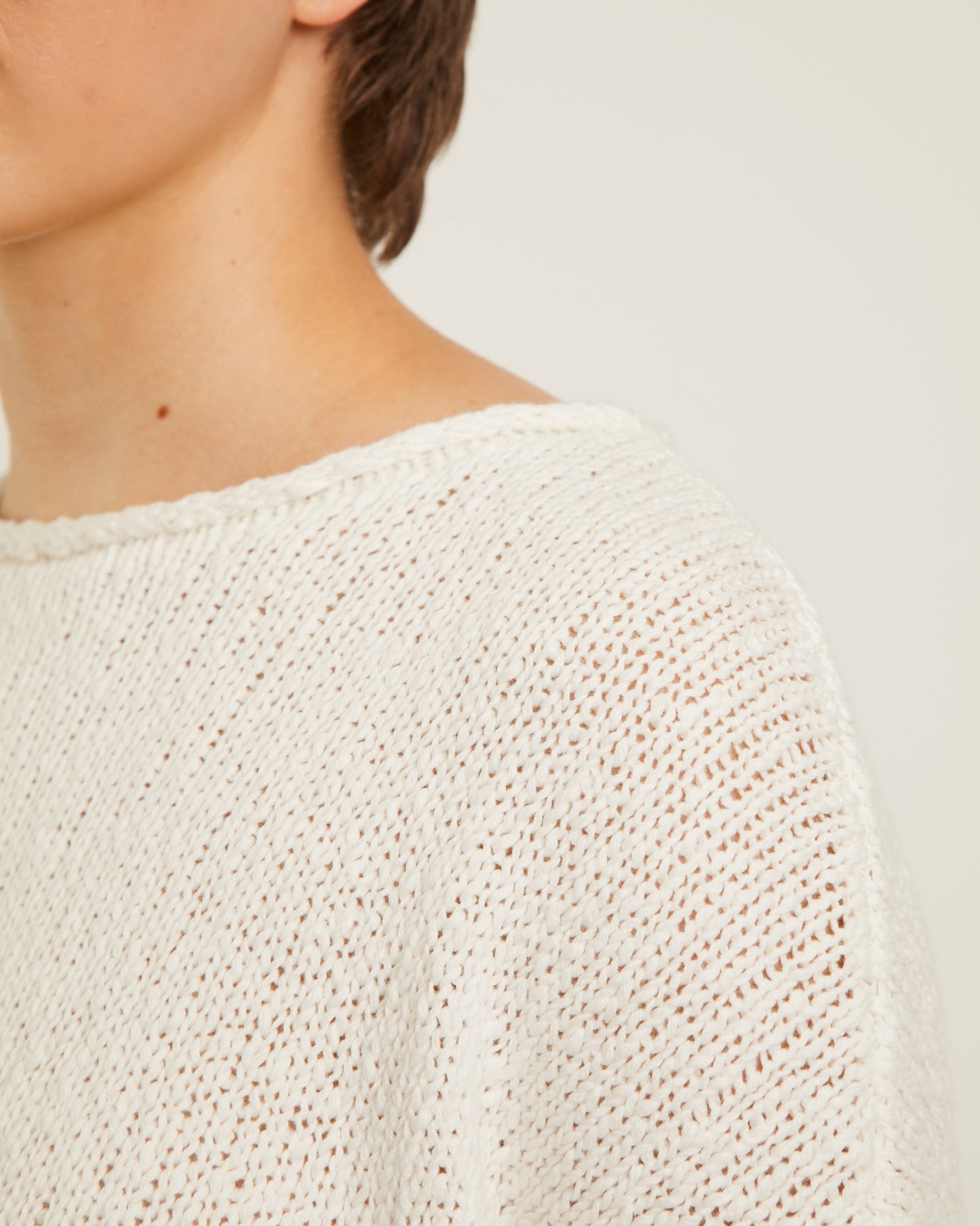 chandail en lin à manches courtes SKIPPER