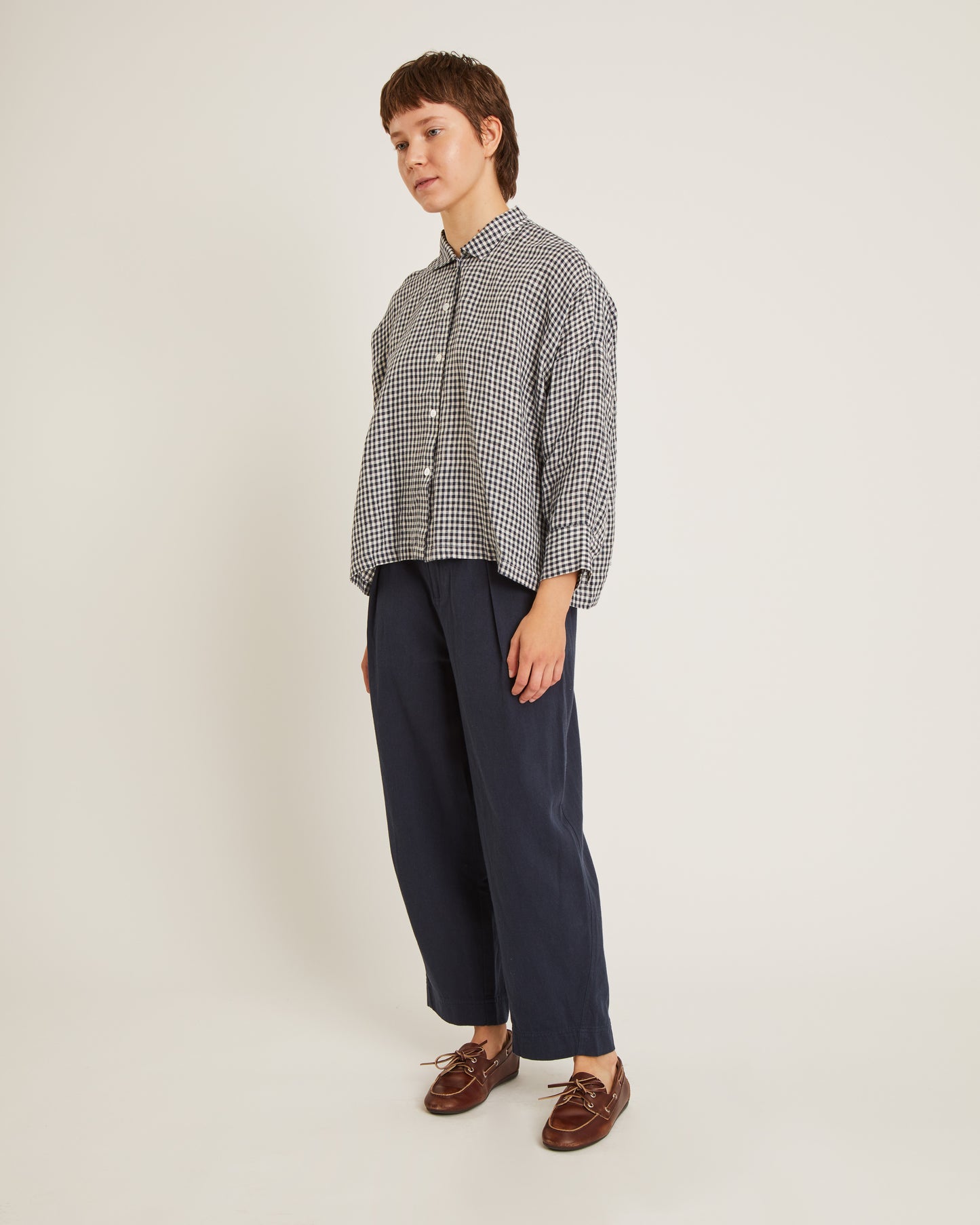 blouse en lin lavé MEGGIE