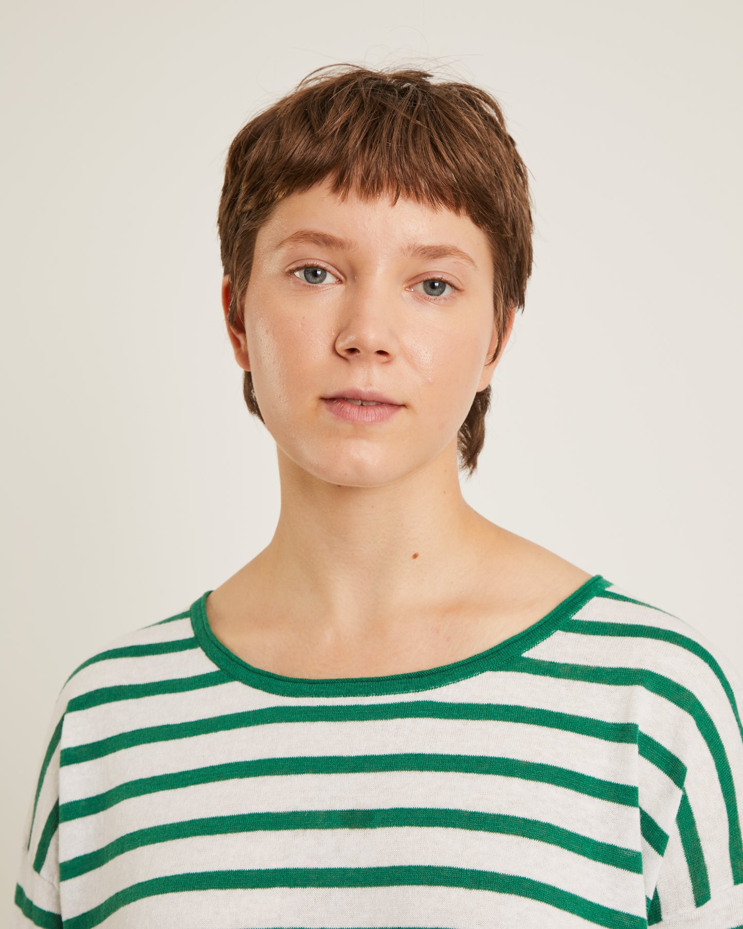 Freddie linen and cotton sweater