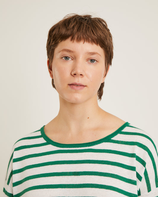 Freddie linen and cotton sweater