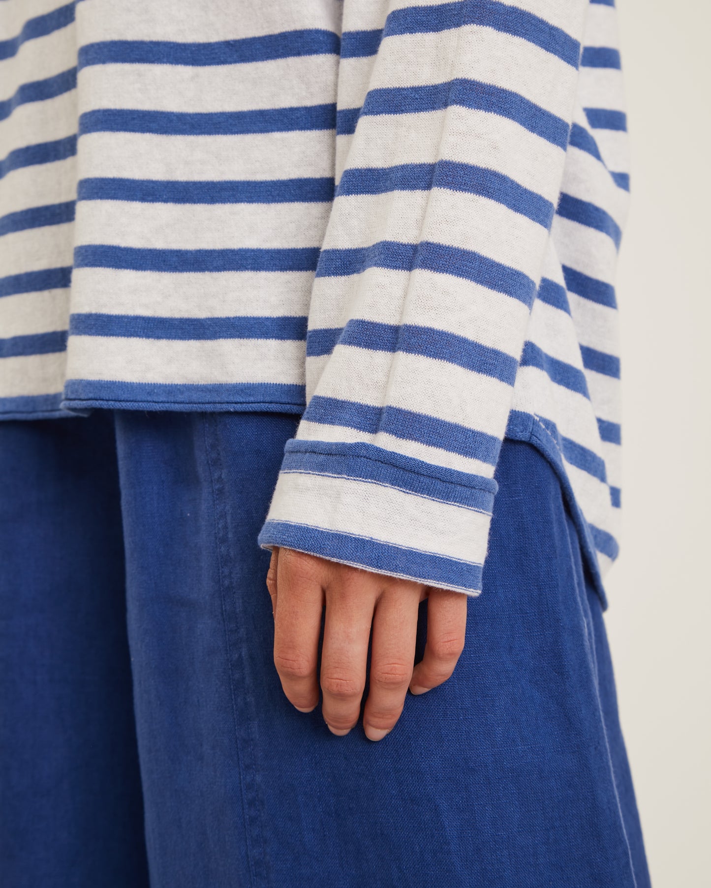 DOMI pants in washed linen