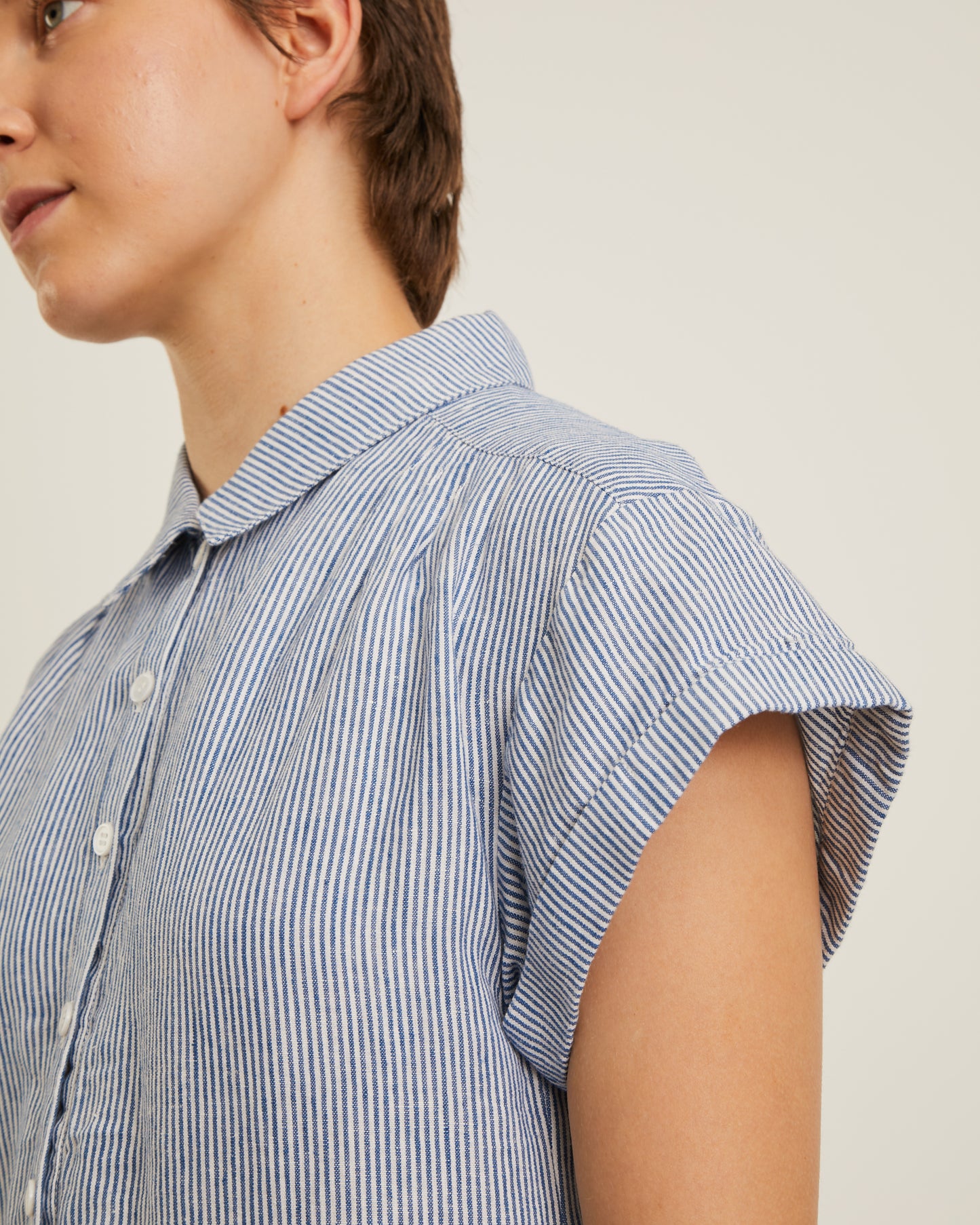 MILLIE washed linen dress 