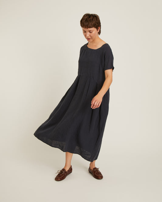 robe en lin lavé REBECCA