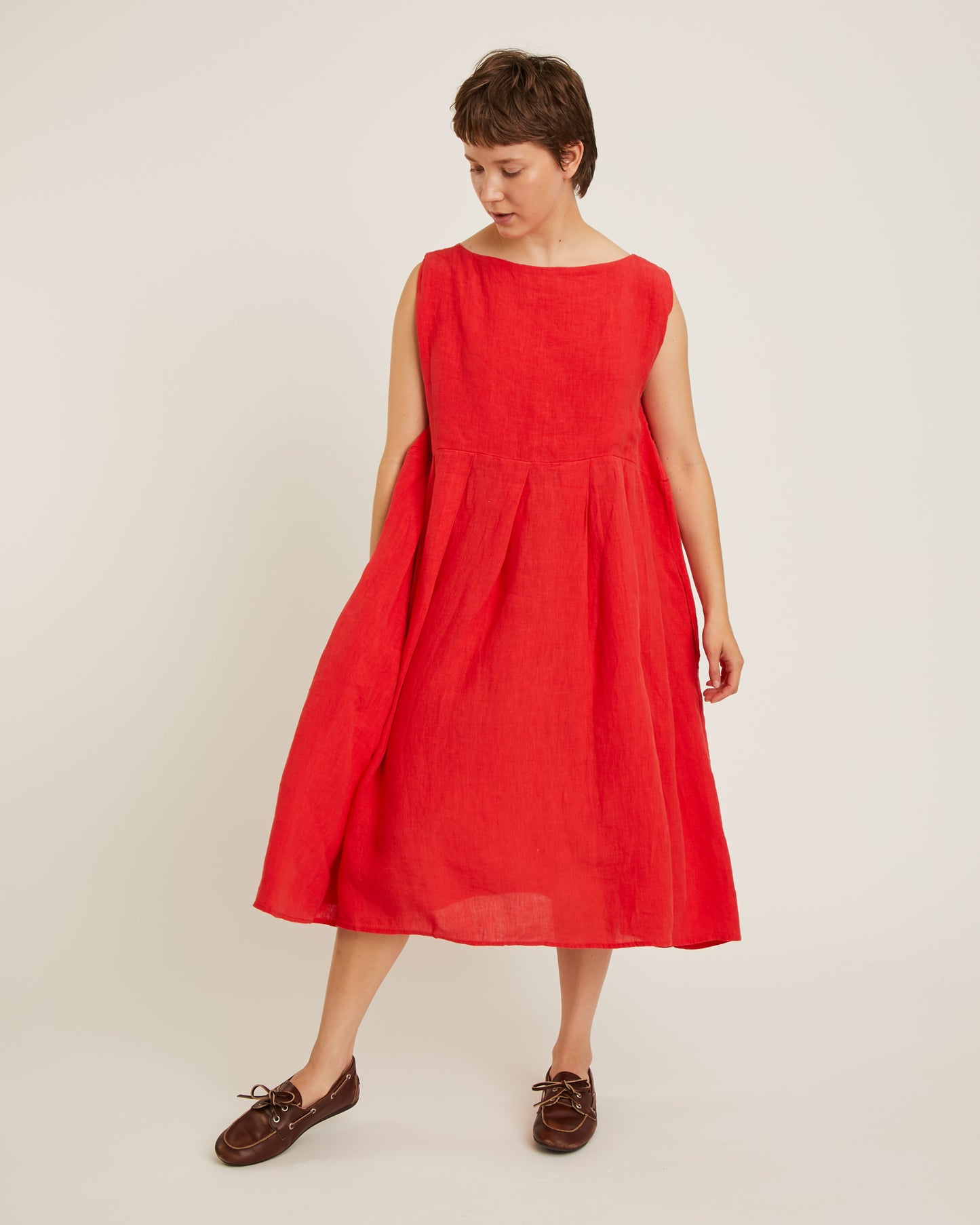 robe LULLY en lin lavé