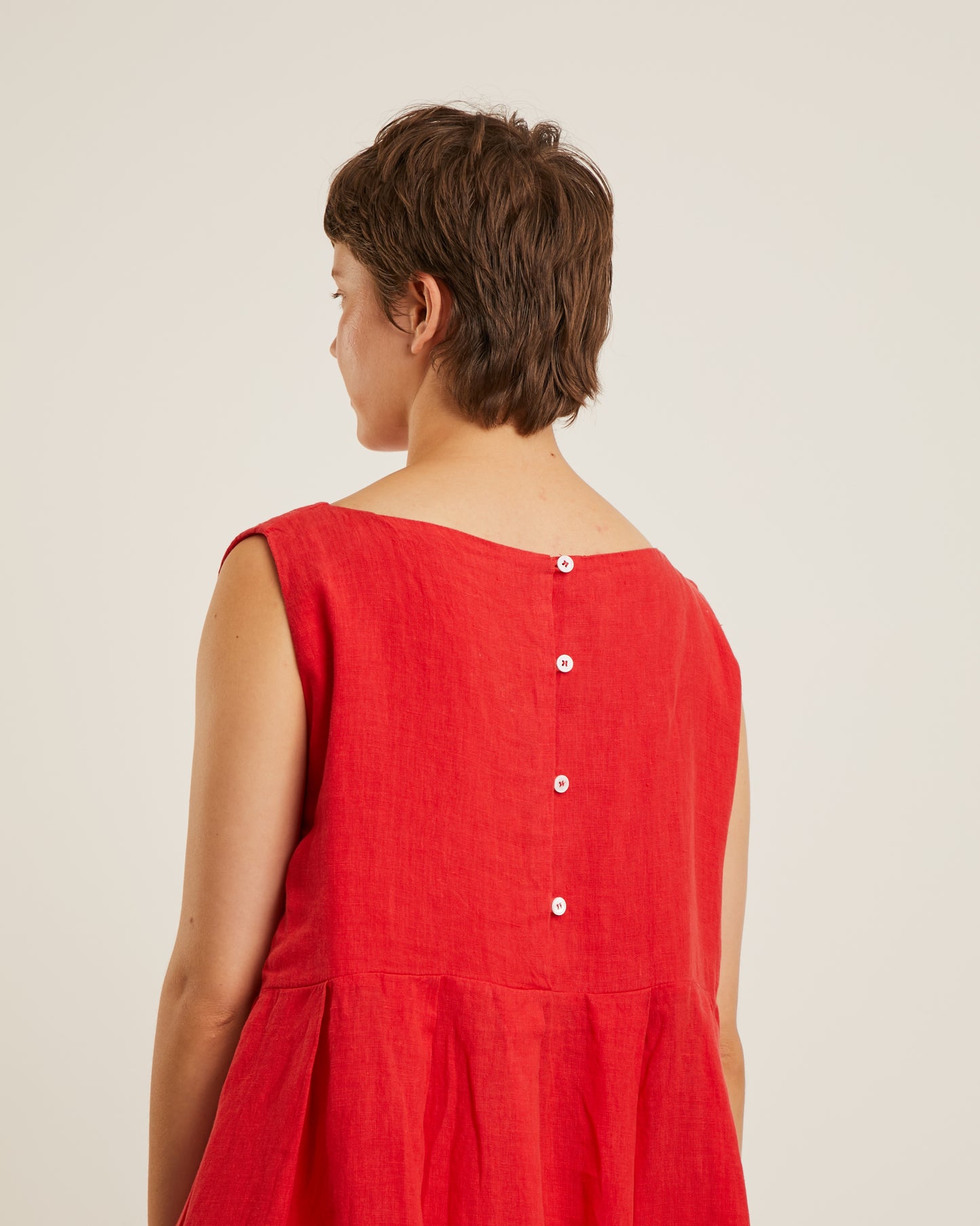 robe LULLY en lin lavé