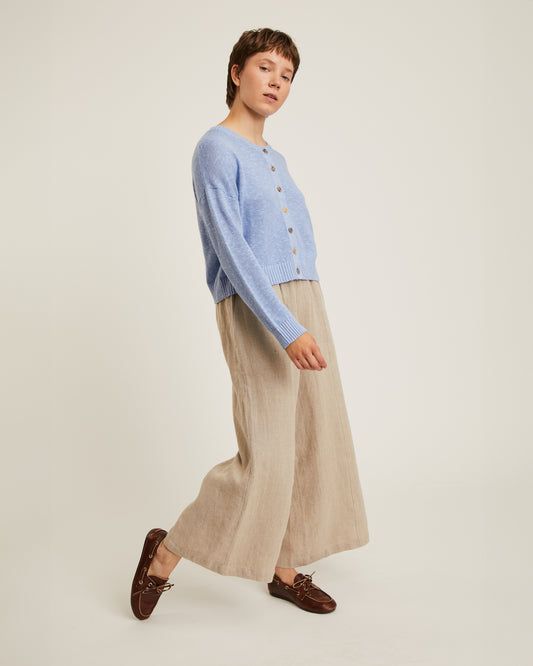 DOMI pants in washed linen
