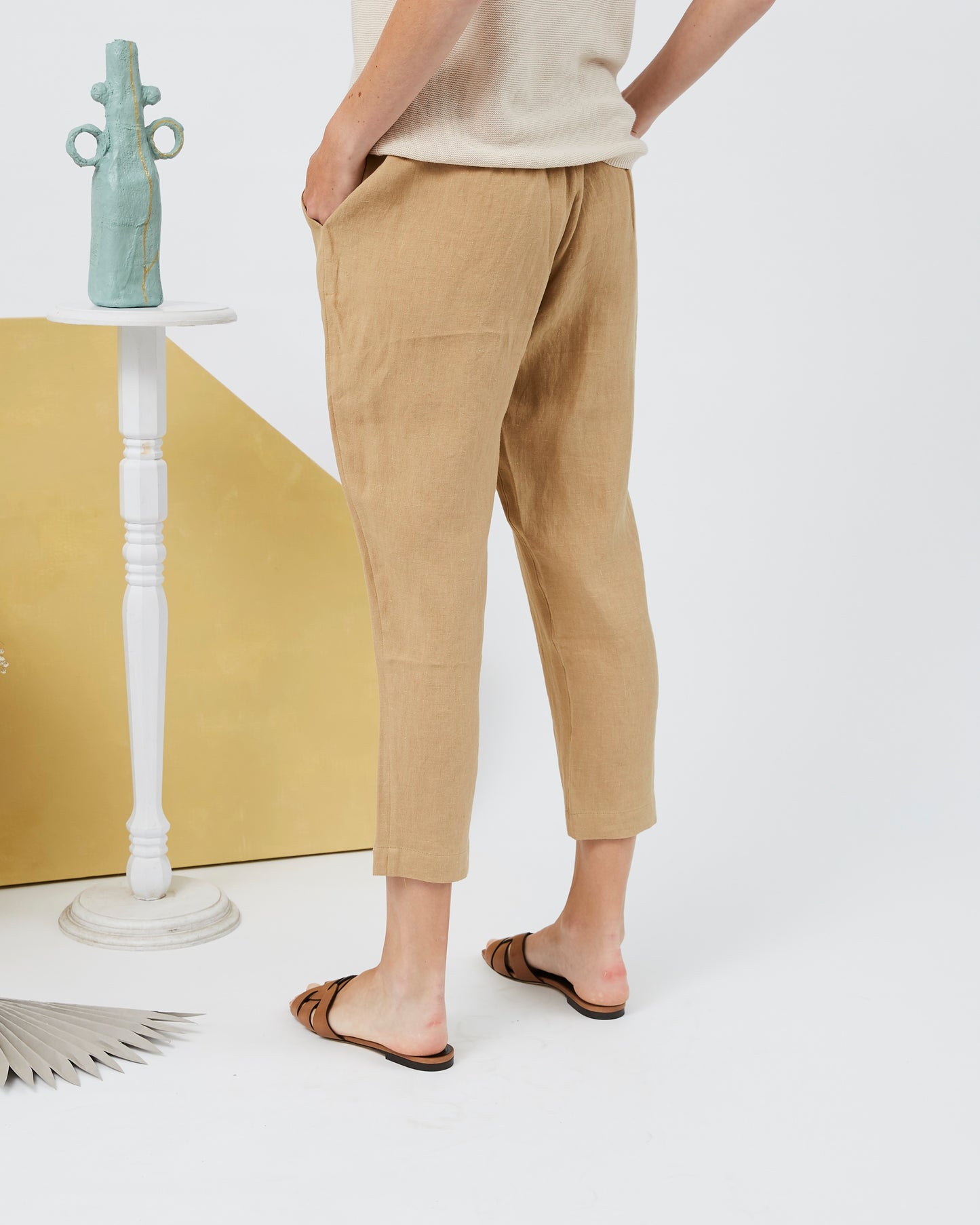 FEN linen pants 
