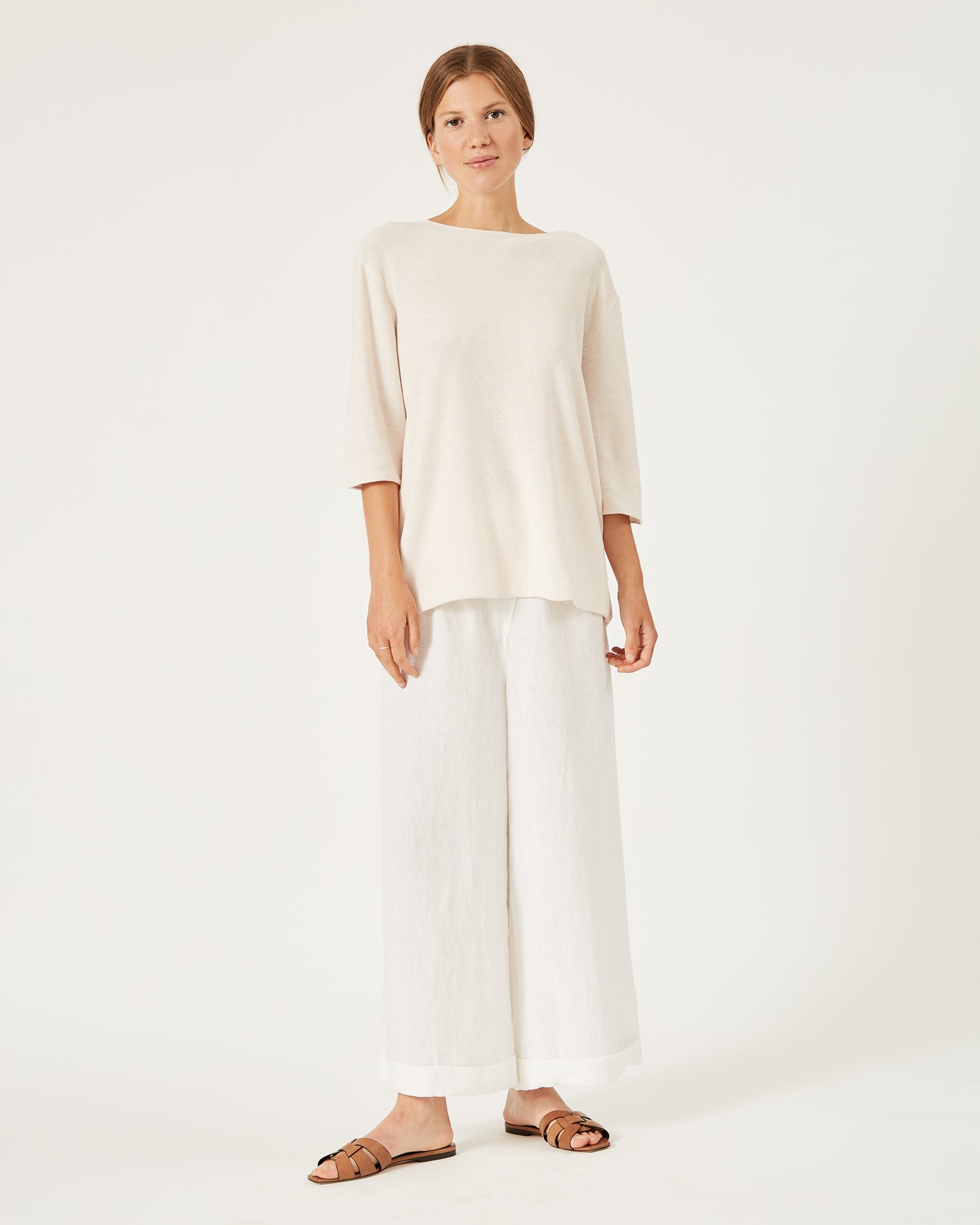 linen and cotton sweater ENO