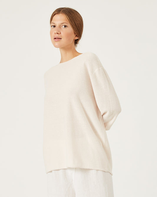 linen and cotton sweater ENO