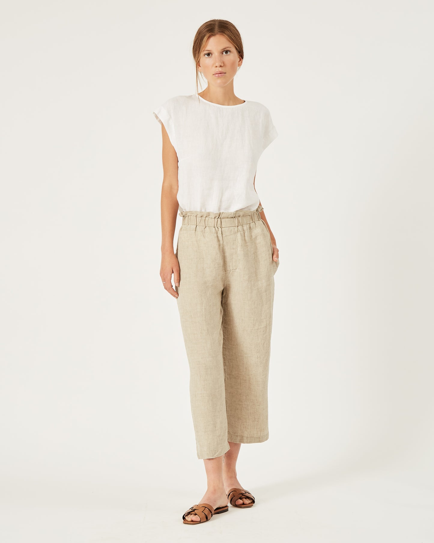 pantalon en lin TERRA