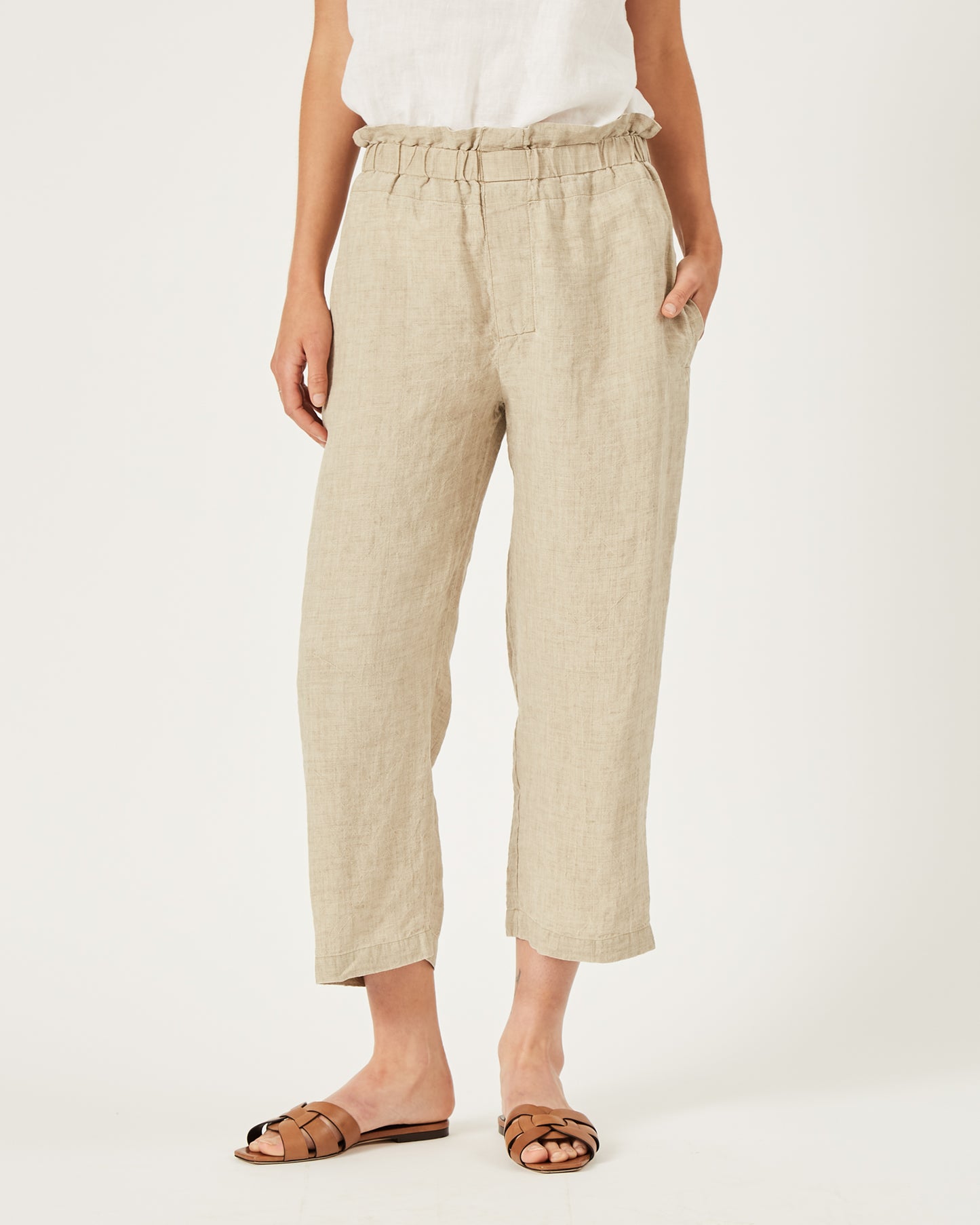 pantalon en lin TERRA