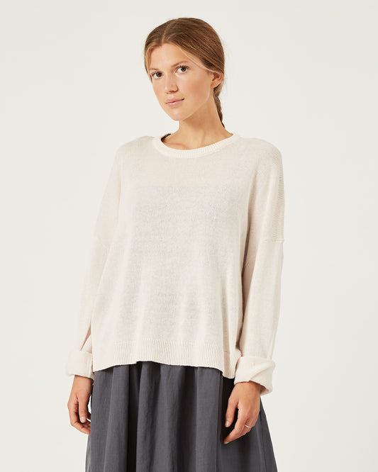 linen and cotton sweater AUDREY