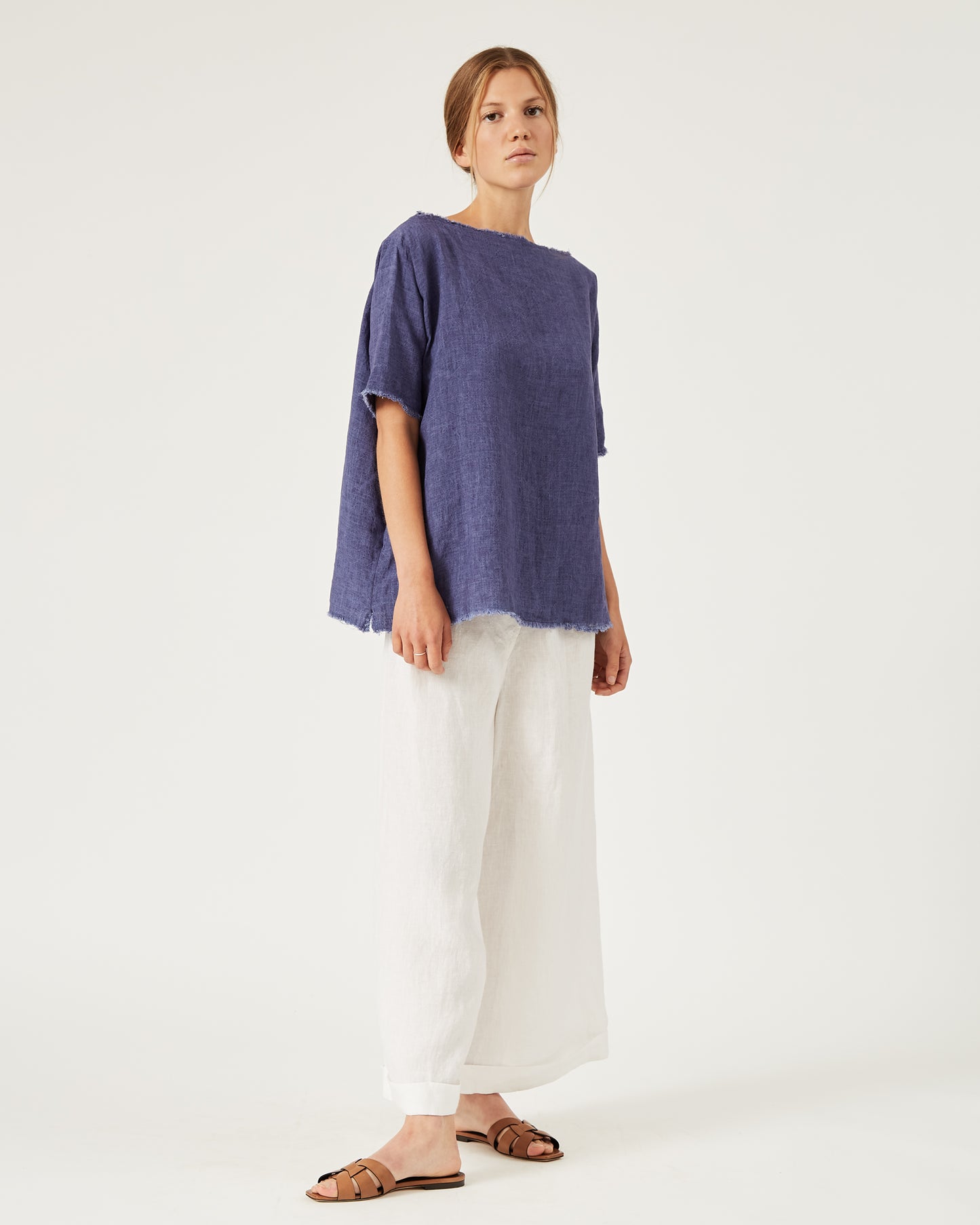TALY linen top