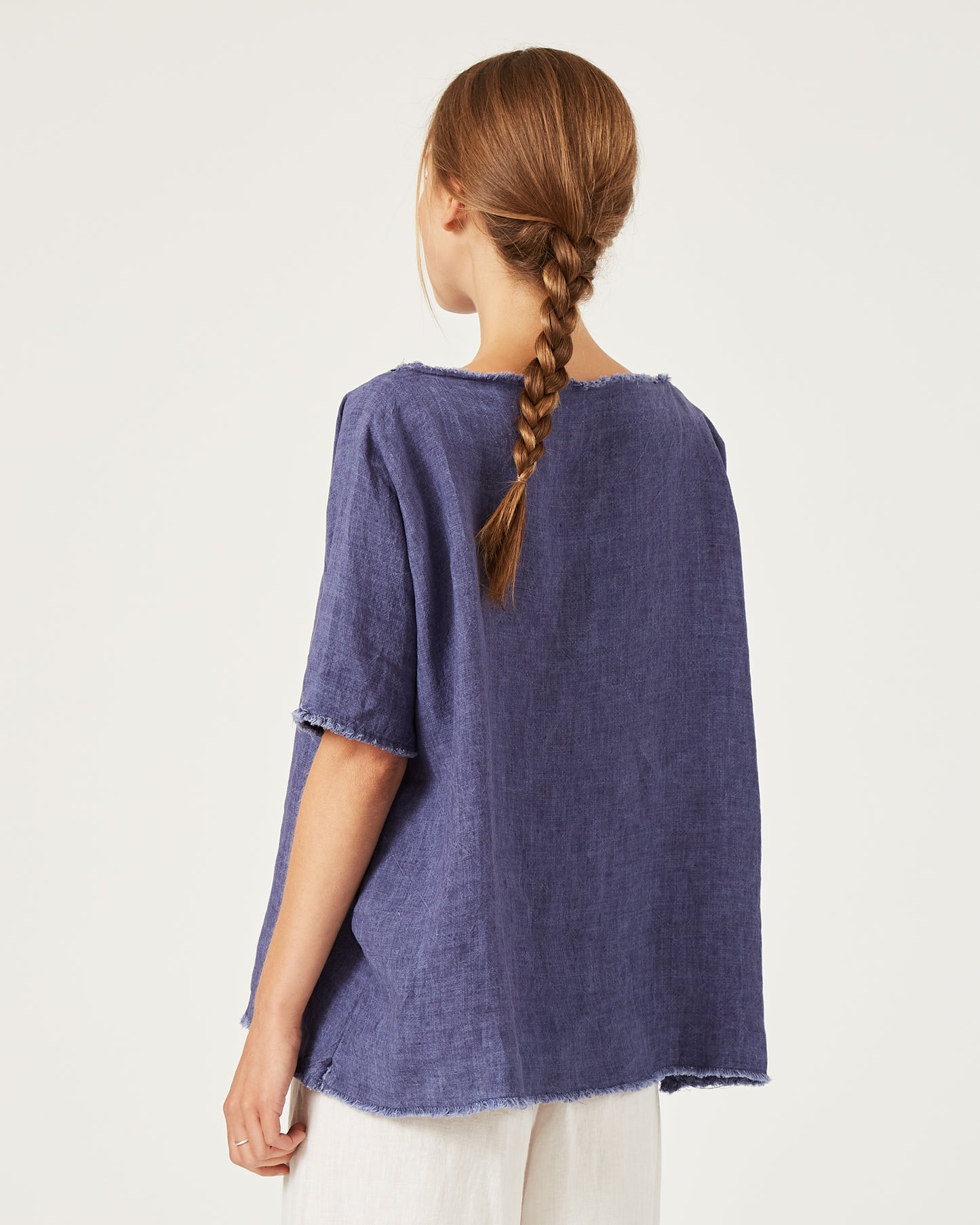 TALY linen top