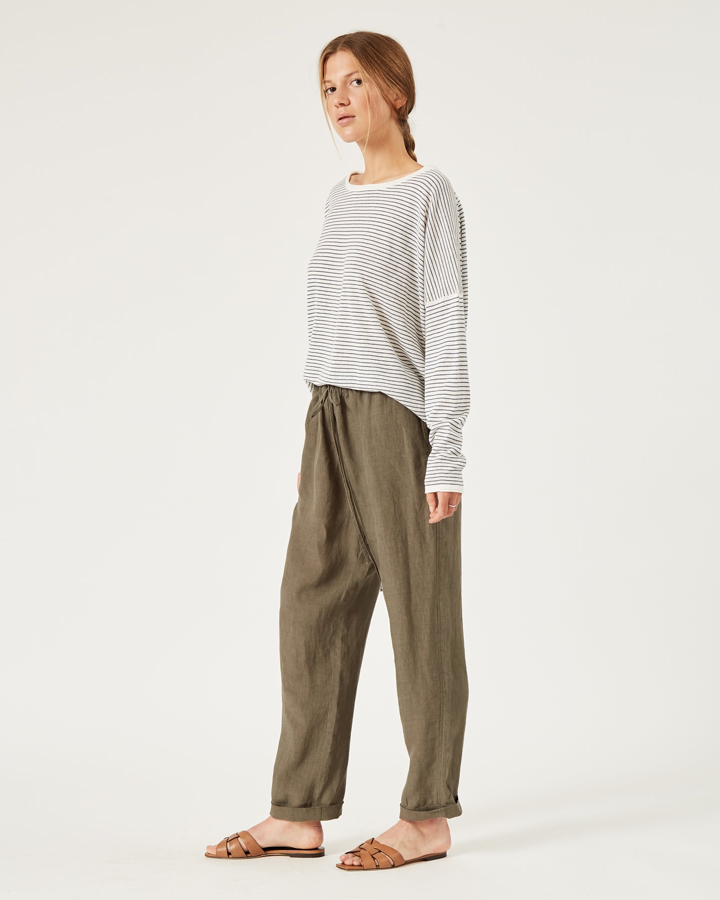 pantalon en lin ALLEN