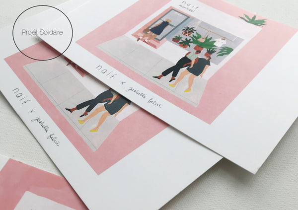 Cartes Solidaire - Isabelle Feliu x Naïf